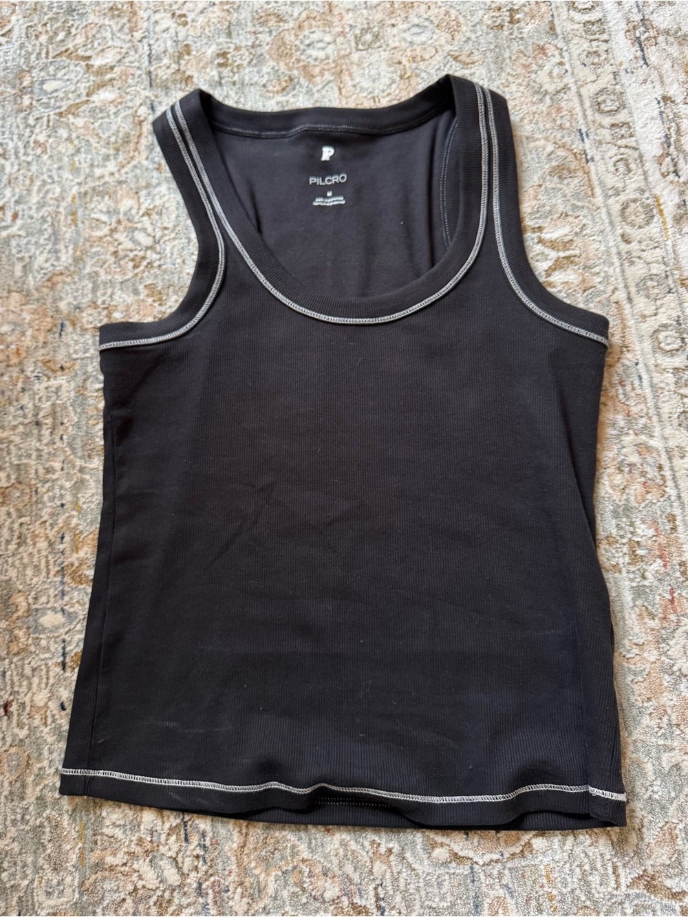 Anthropologie Pilcro - The Sunny Scoop-Neck Tank Top - Picture 5 of 6
